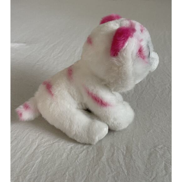 TY Beanie Boos 6" TABOR the Pink & White Tiger Plush Stuffed Animal Toy NWT - Picture 4 of 9